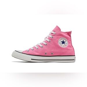 Converse Chuck Taylor All Star High-Top Sneakers in Pink W8/M6